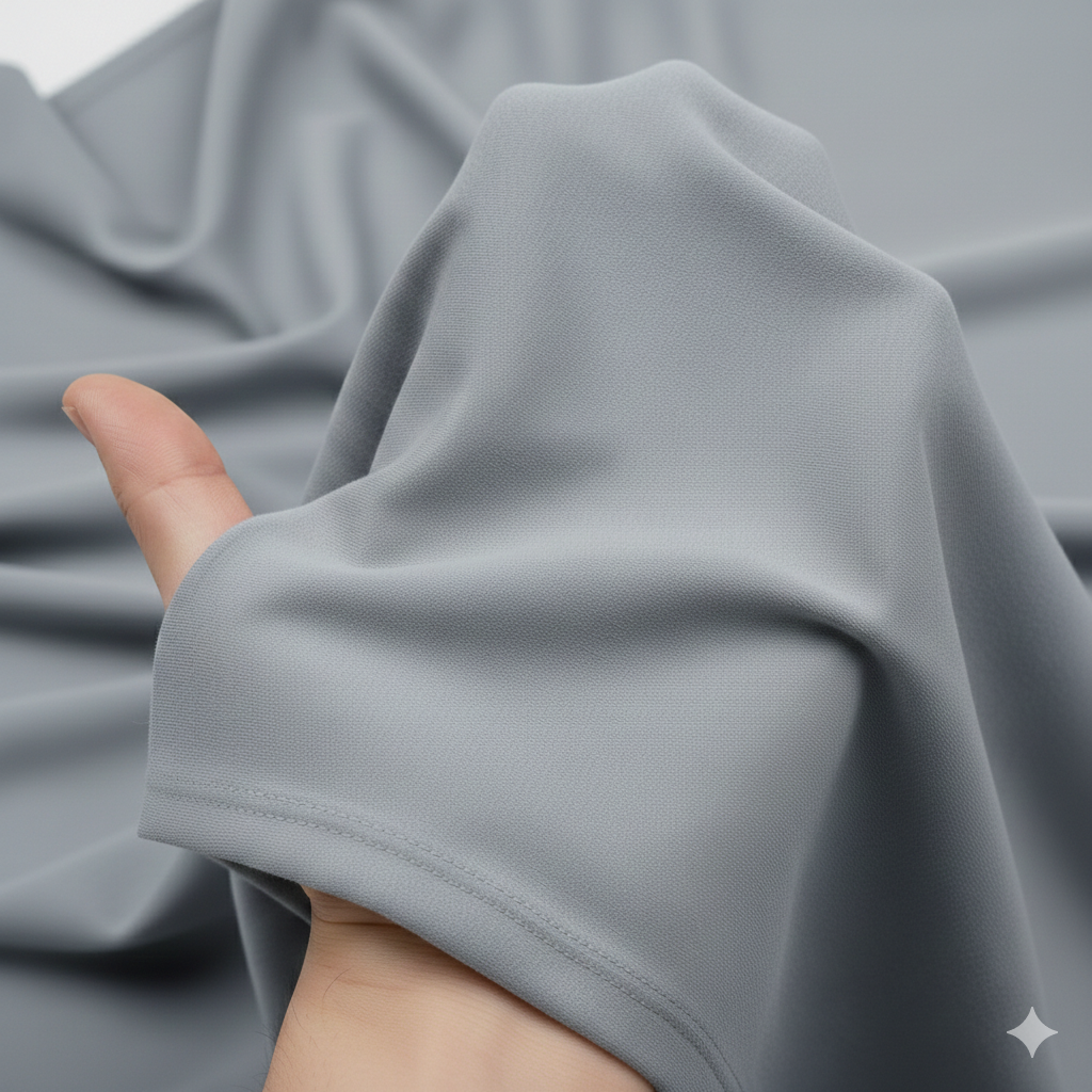 Elegant Women Embroidered Abaya – Soft Flow Fabric with Fine Lace