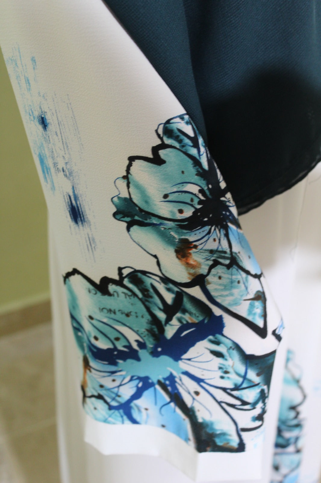 Printed Barbari Abaya
