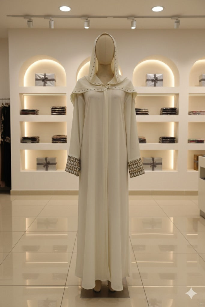 GraceWeave Embroidered Abaya Collection